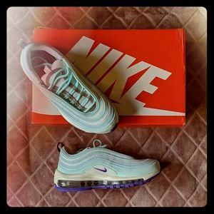 Nike Shoes Nwt Nike Air Max 97 Light Blue Purple Colorway Poshmark